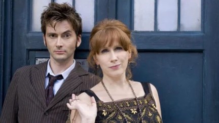 David Tennant and Catherine Tate as the Tenth Doctor and Donna Noble in Doctor Who