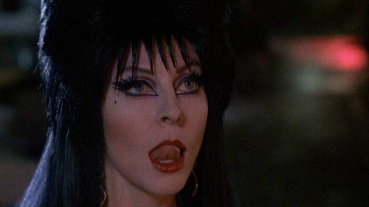 Elvira being seductive in Elivira:Mistress of the Dark