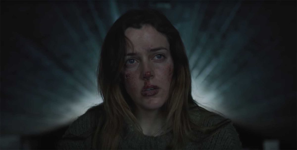 Grace in the attic in The Lodge