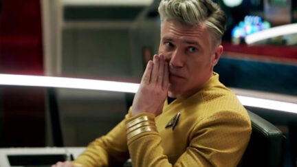 Anson Mount as Captain Pike in Star Trek: Strange New Worlds
