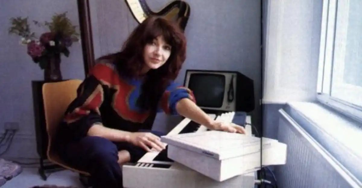 Kate Bush in the 80s being awesome