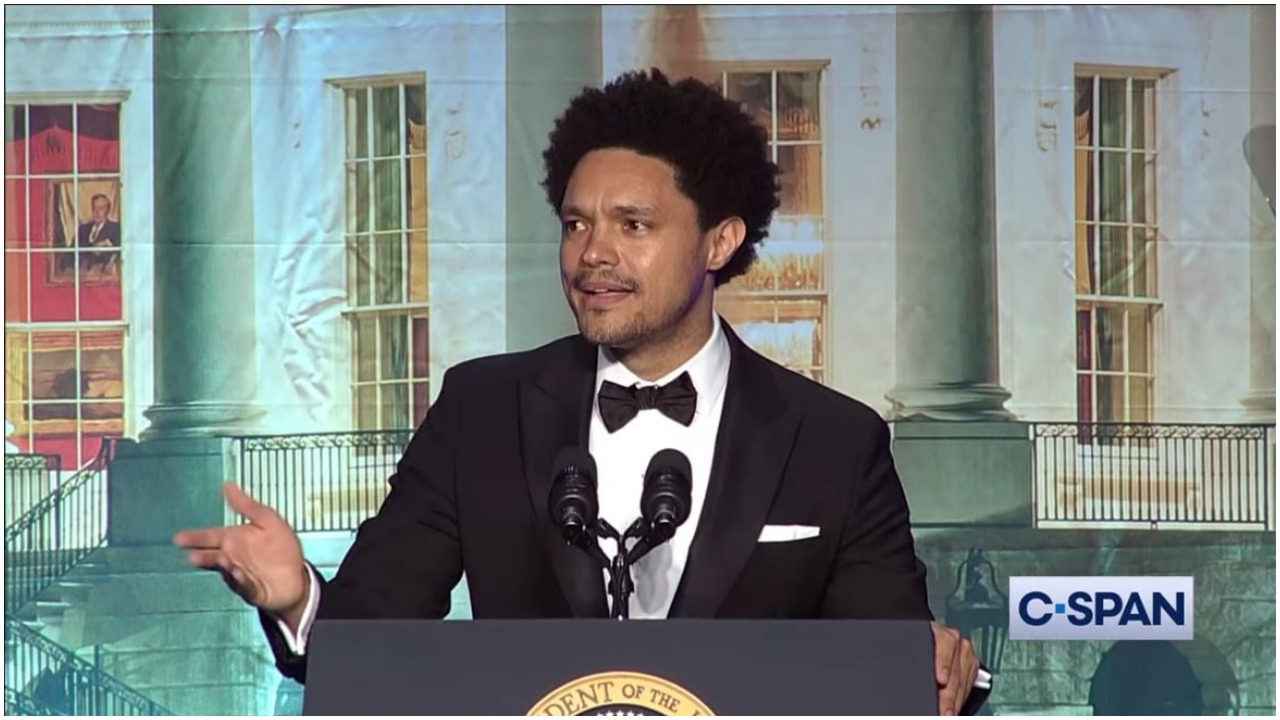 Trevor Noah hosts the White House Correspondents' Dinner.