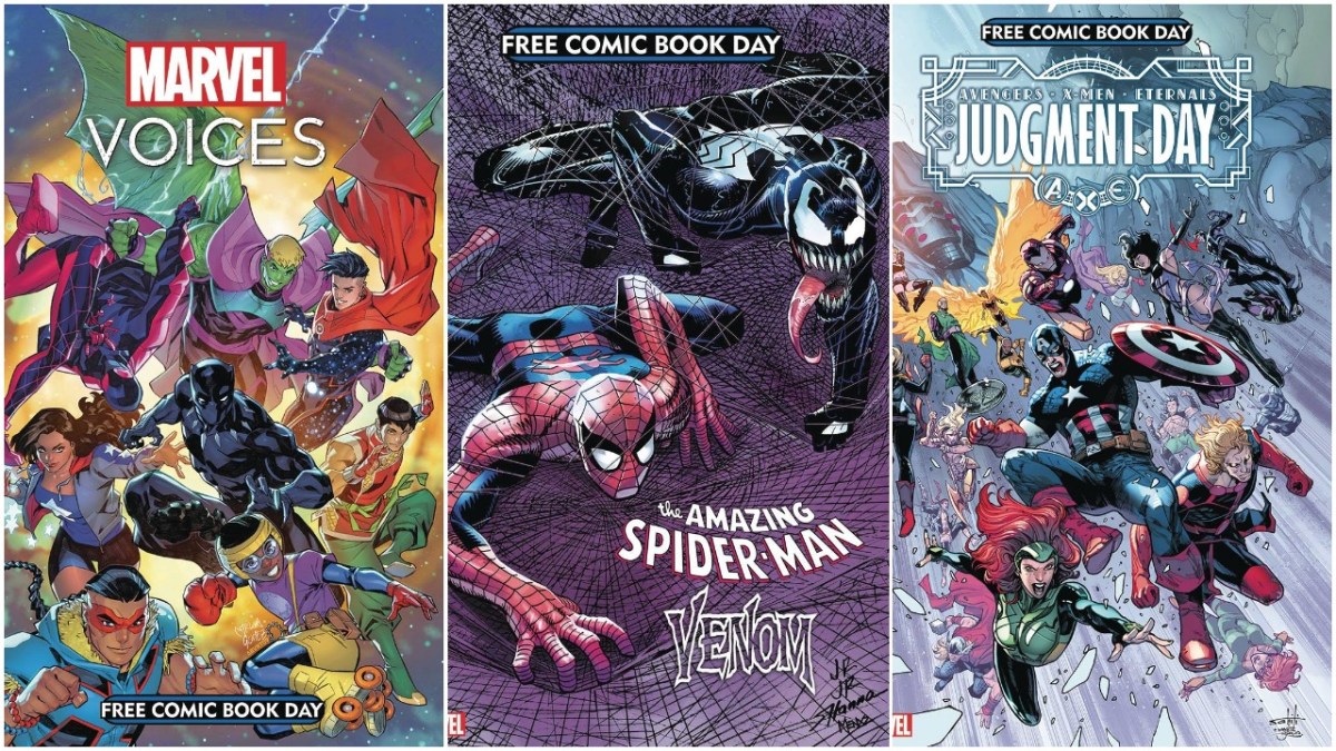 Marvel comics offerings on Free Comic Book Day