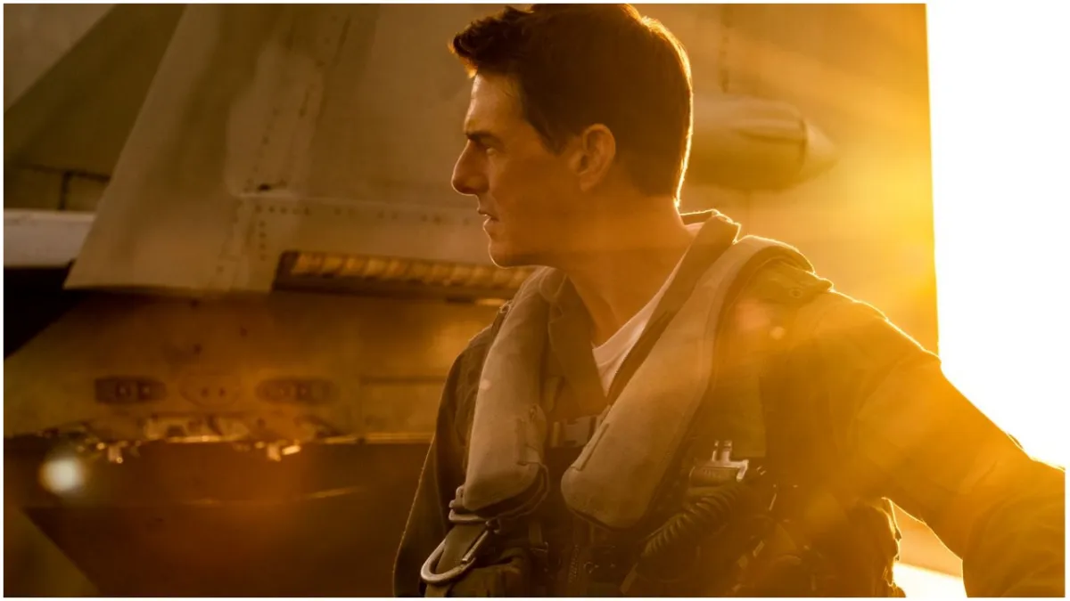 Tom Cruise in 'Top Gun: Maverick'.