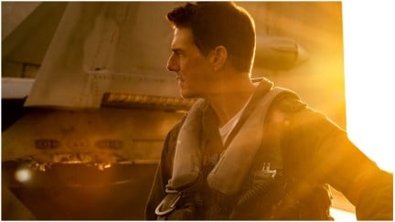 Tom Cruise in 'Top Gun: Maverick'.
