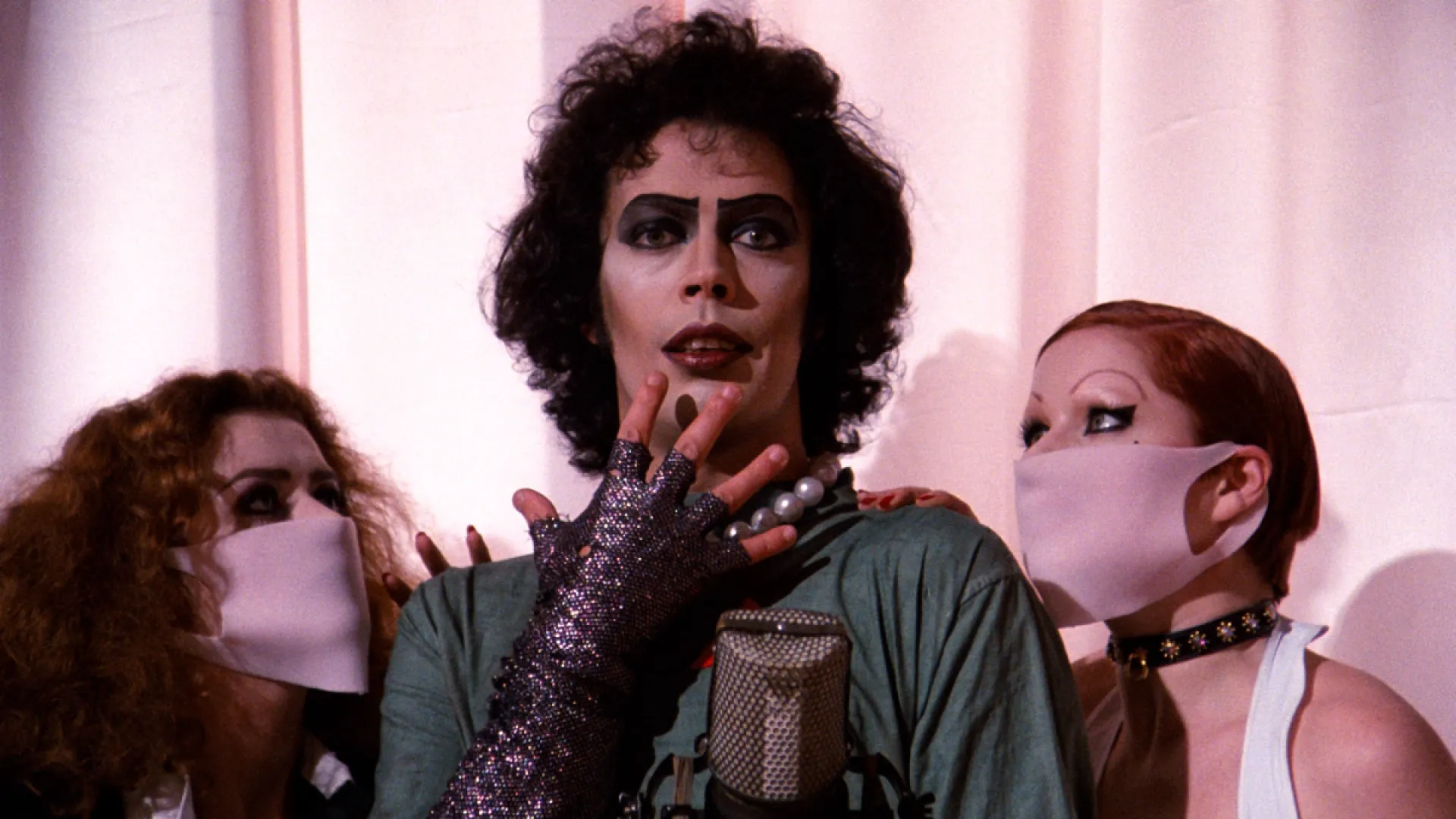 Frank-N-Furter in The Rocky Horror Picture Show.