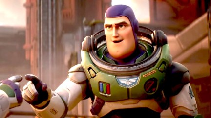 Buzz Lightyear in Lightyear.