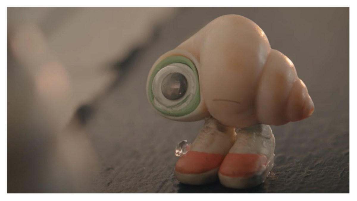 Jenny Slate voices 'Marcel the Shell with Shoes on'.