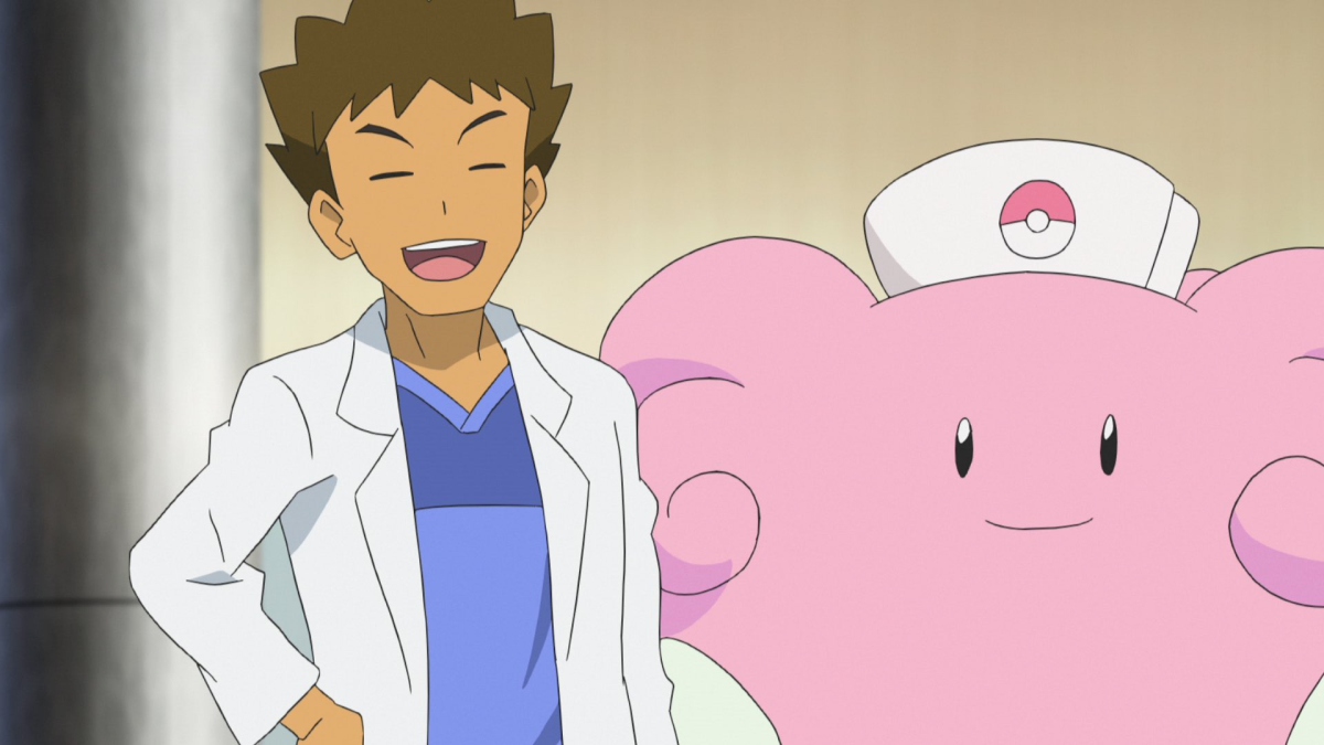 Blissey in Pokémon anime. (The Pokémon Company)