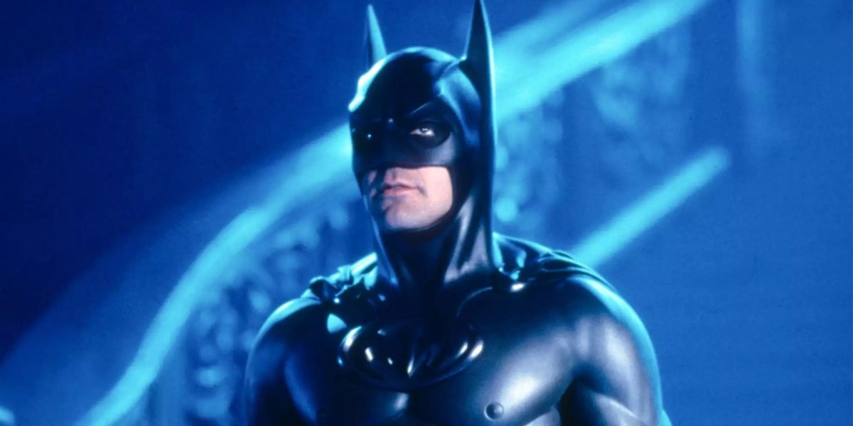 George Clooney as Batman in Batman & Robin