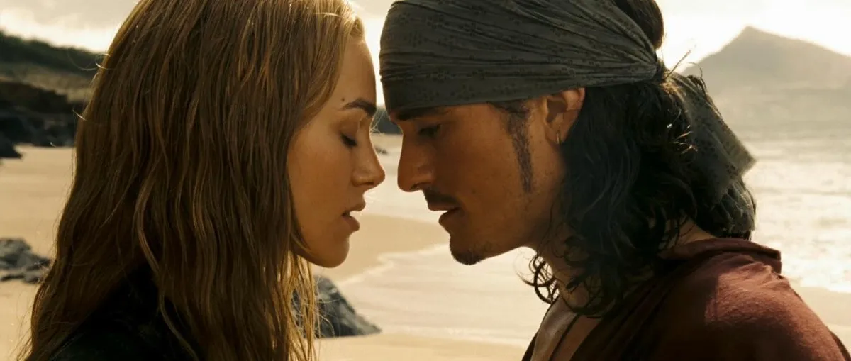 Keira Knightley and Orlando Bloom Pirates of the Caribbean
