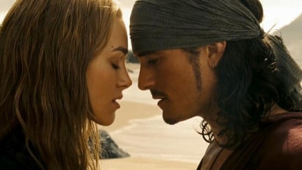 Keira Knightley and Orlando Bloom Pirates of the Caribbean