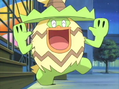Ludicolo in Pokémon anime. (The Pokémon Company)