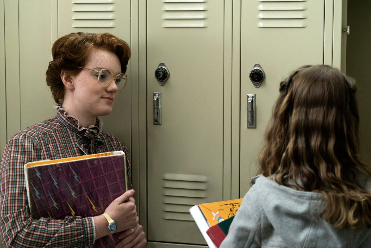 Shannon Purser as Barb in 'Stranger Things'.