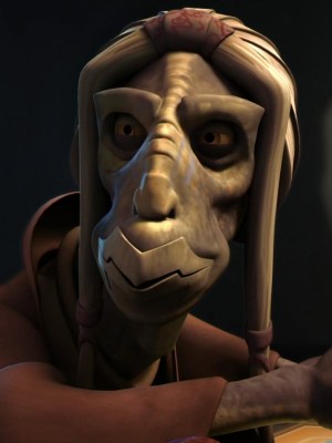 Tera Sinube in a still from The Clone Wars.