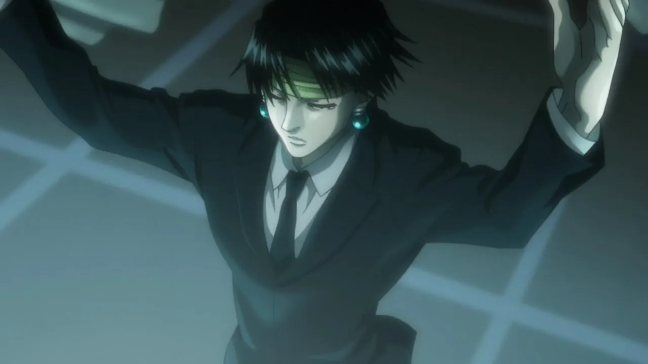 chrollo in Hunter x Hunter Yorknew City arc
