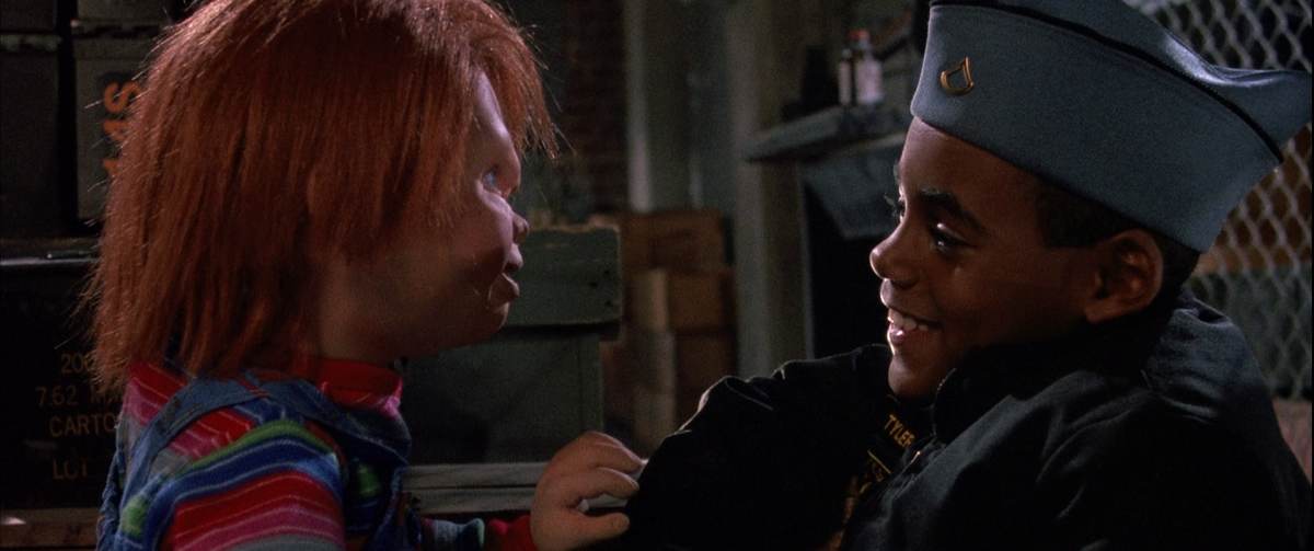 tyler smiling at chucky in Child's Play 3