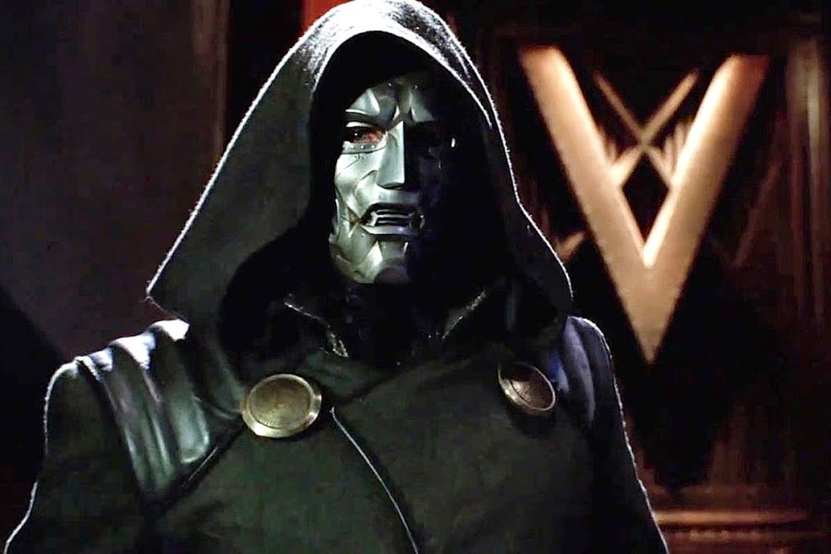 Julian McMahon as Doctor doom in the fantastic four