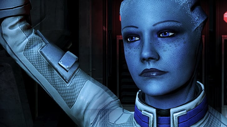 Liara in Mass Effect