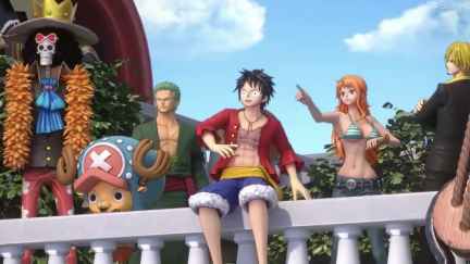 Screenshot from second trailer for One Piece Odyssey