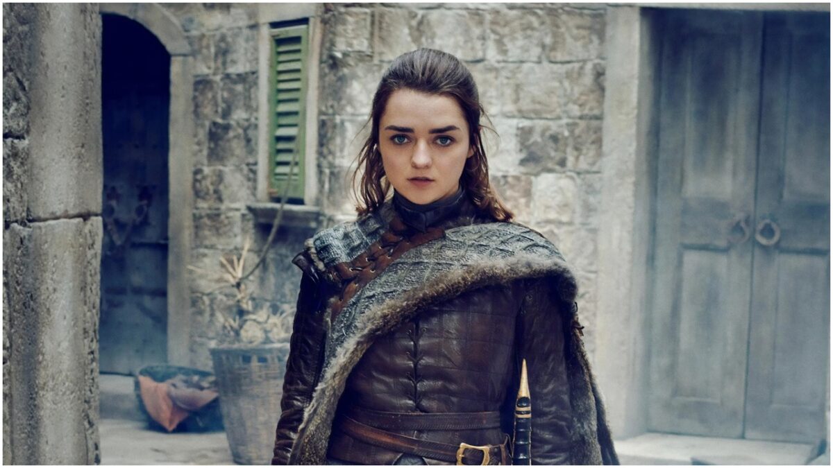 Maisie Williams as Arya Stark in 'Game of Thrones'.
