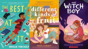 Three LGBTQ+ books for tweens and young teens. Image: Balzer & Bray/Harperteen, Dial Books, and Graphix.