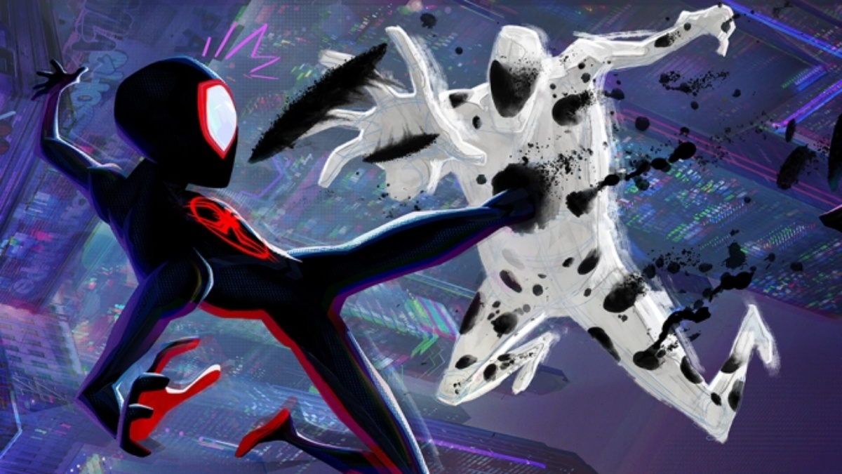 the spot spider man across the spider verse