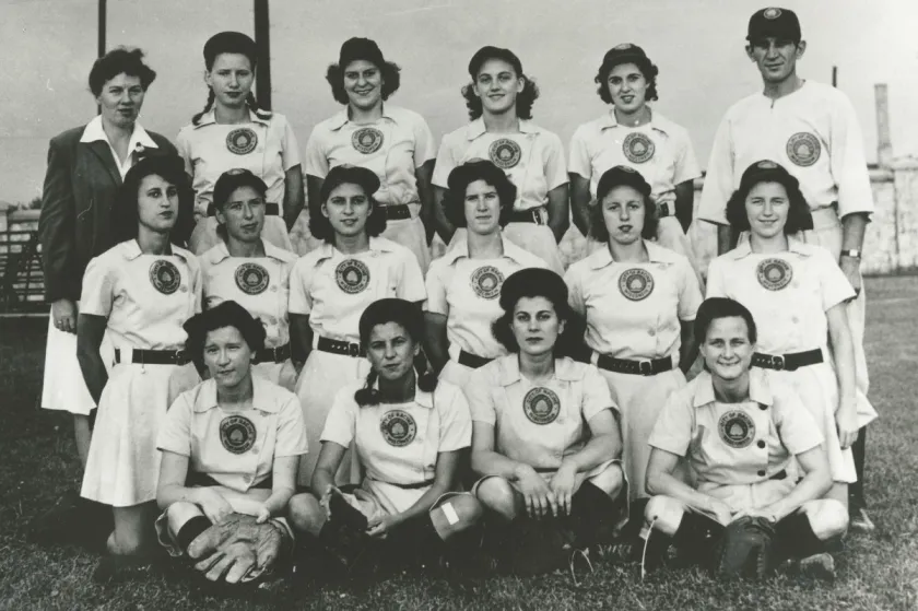 1944 Racine Belles League of Their Own Real Life