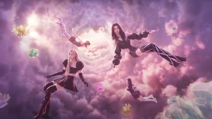 A screenshot from the most recent music video released by the K-Pop group BLACKPINK for their single 