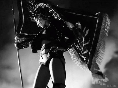 K-Pop soloist CL in the music vide for her solo debut, "The Baddest Female"