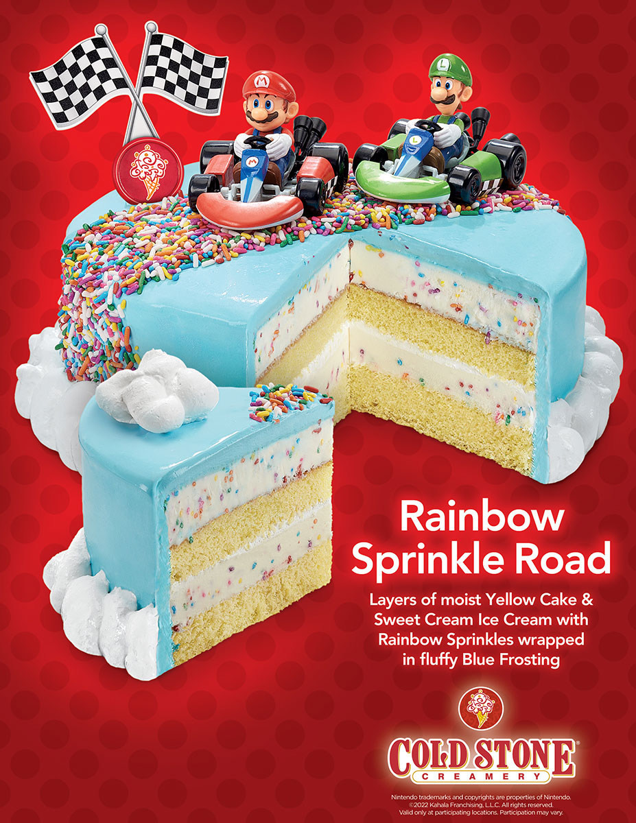 Cold Stone partner's with Nintendo for Nintendo themed treats