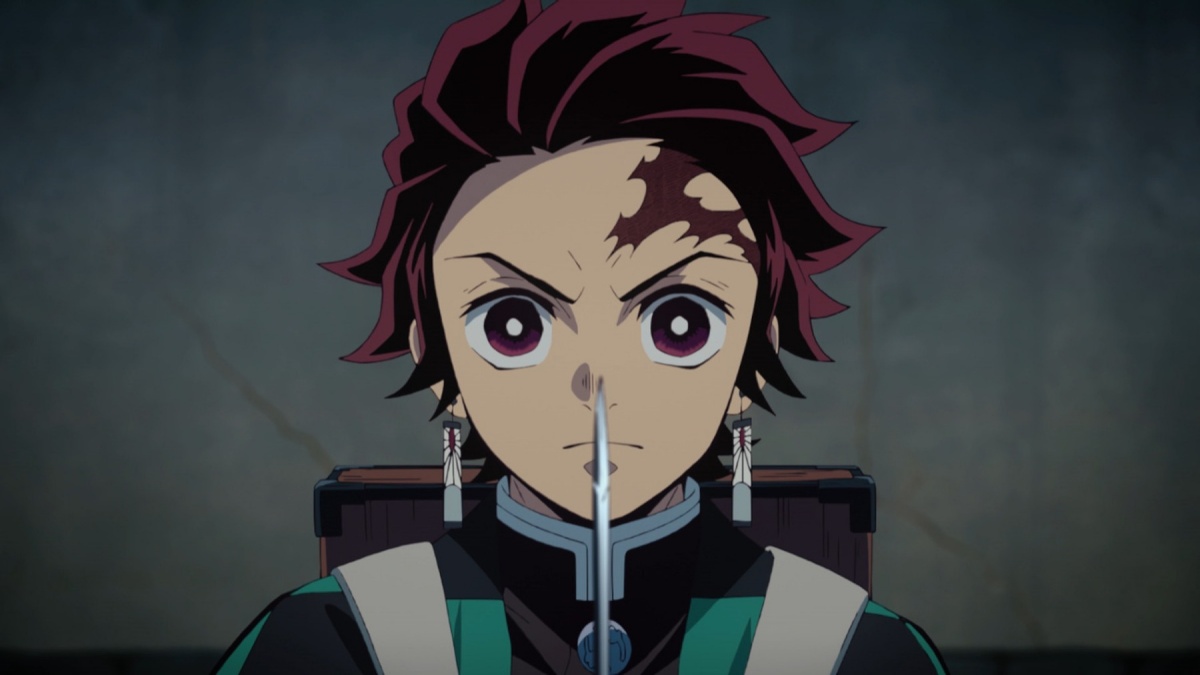 Demon Slayer Tanjiro and his scar