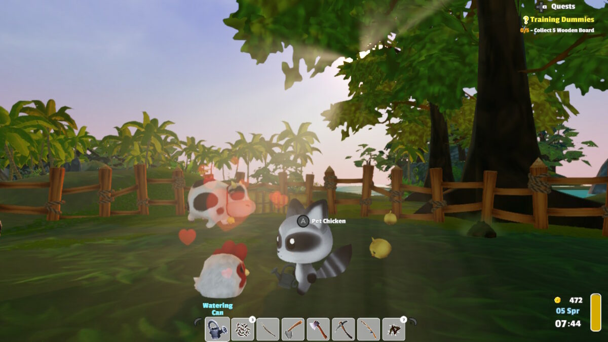 Garden Paws screenshot (Bitten Toast Games)