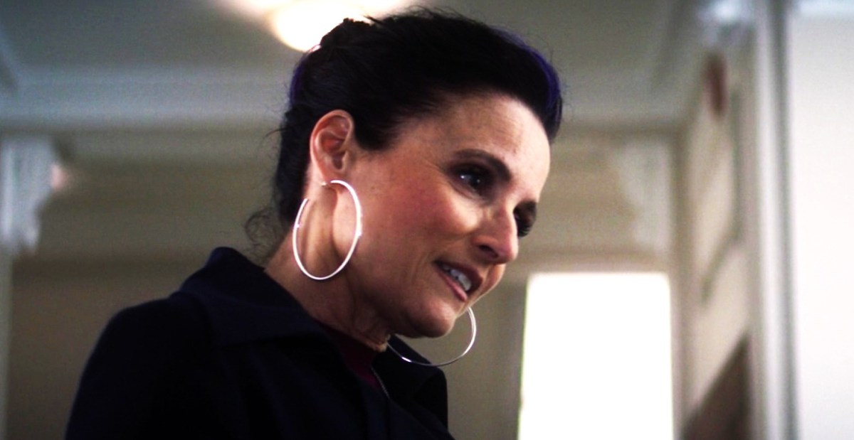 Julia Louis-Dreyfus as Valentina Allegra de Fontaine in The Falcon and the Winter Soldier