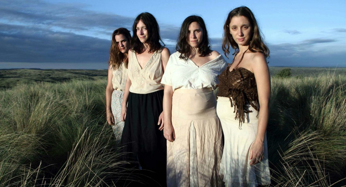 The four lead actresses of La Flor, an Argentinian movie that is the third-longest ever made