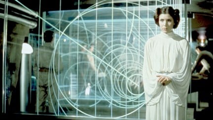 Princess Leia Organa in Star Wars.
