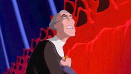 Frollo from The Hunchback of Notredame. Image: DisneyPlus.