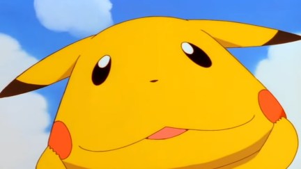 Pikachu making funny faces