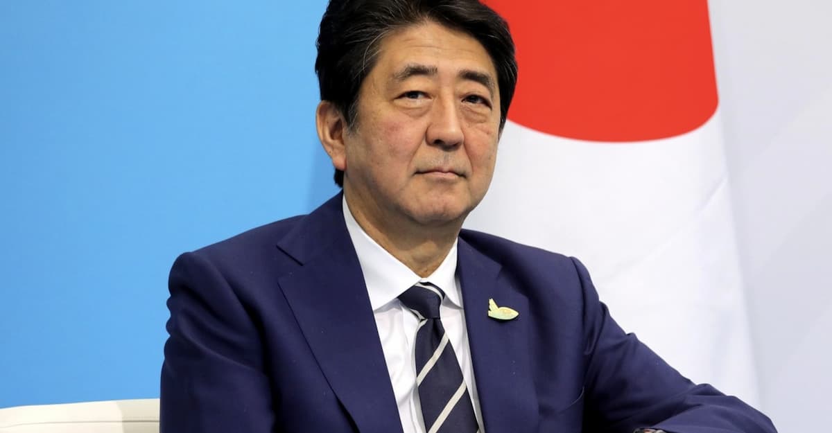 Former Japanese Prime Minister Shinzo Abe