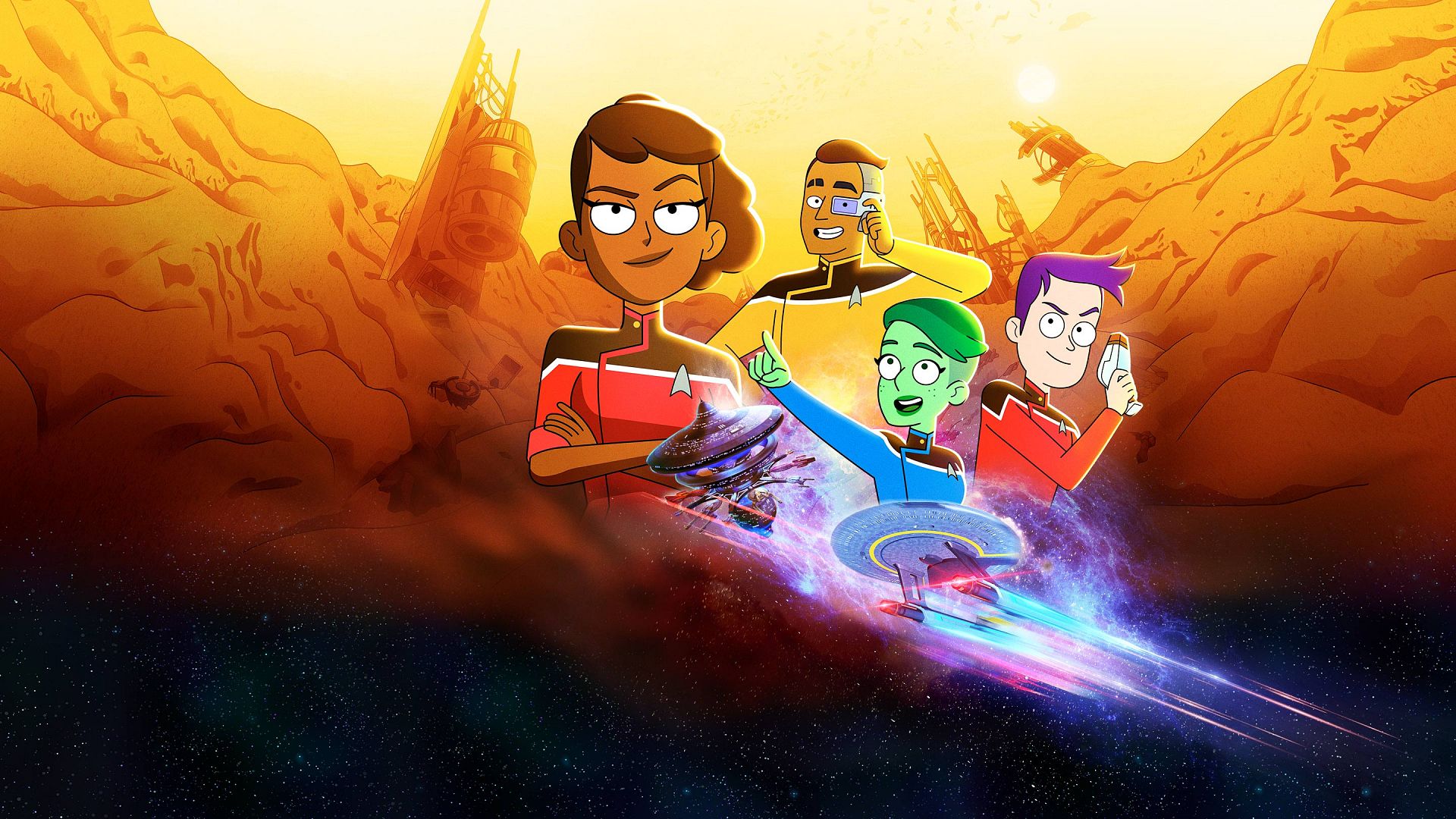 Promo photo for Star Trek Lower Decks