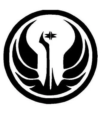 A picture of the symbol of the Old Republic in Star Wars