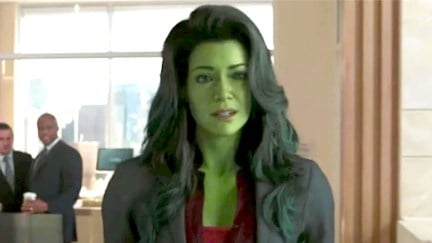 Tatiana Maslany as She-Hulk/Jennifer Walters.