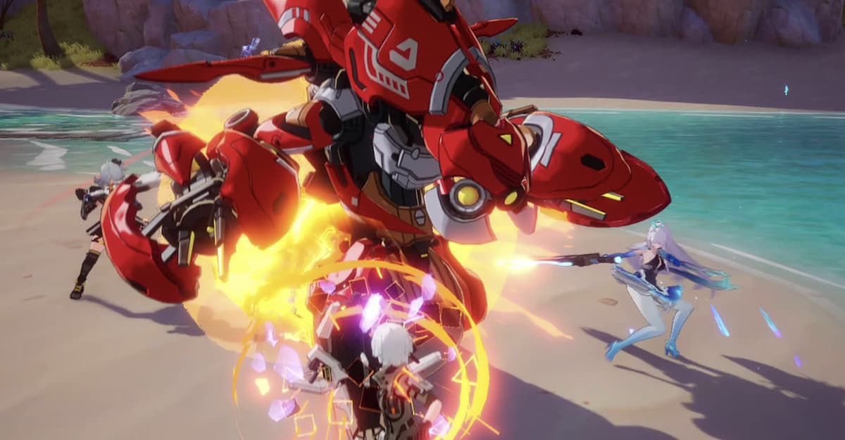 A battle from Tower of Fantasy