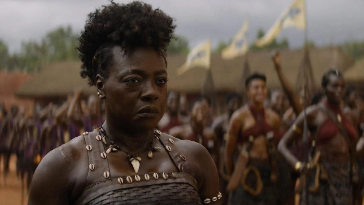 Viola Davis as General Nanisca in The Woman King