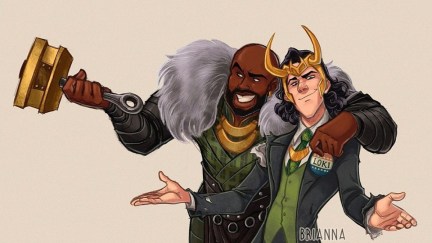 Loki illustration by Brianna Garcia