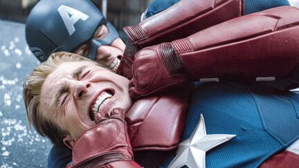 Captain America fights Captain America in Avengers: Endgame