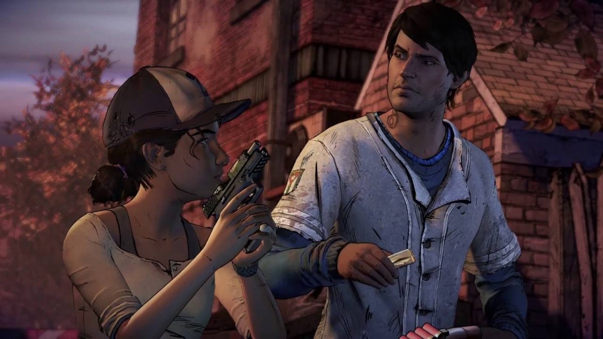 clementine and javi in The Walking: A New Frontier game