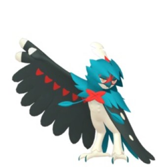 Already a favorite of many fans, Decidueye holds that opinion high with this Shiny form. (image: Pokémon HOME)