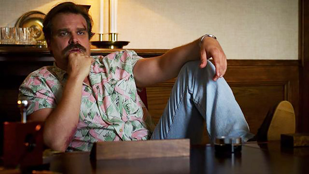 David Harbour as Hopper in 'Stranger Things 3'
