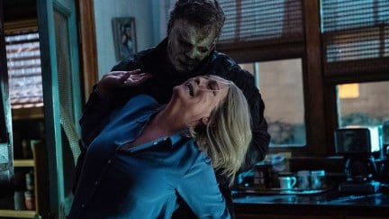 laurie and michael in Halloween Ends
